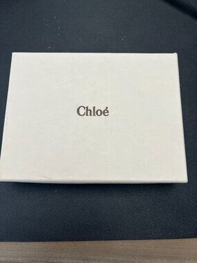 Authentic Chloe Champagne Lambskin Coin Purse Circa 1994